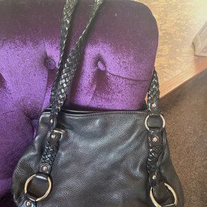 Banana Republic Black Leather purse